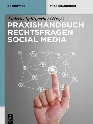 cover image of Praxishandbuch Rechtsfragen Social Media
